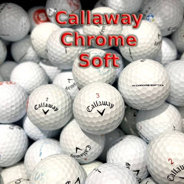 Callaway Chrome Soft used golf balls
