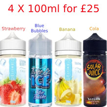4 x 100ml for £25