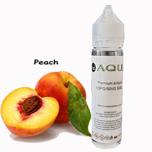 Aqua peach 50ml 0mg