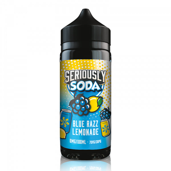 Seriously soda blue razz lemonade 100ml