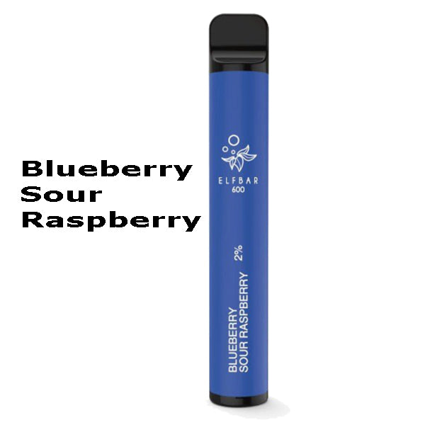 elf bar blueberry sour raspberry