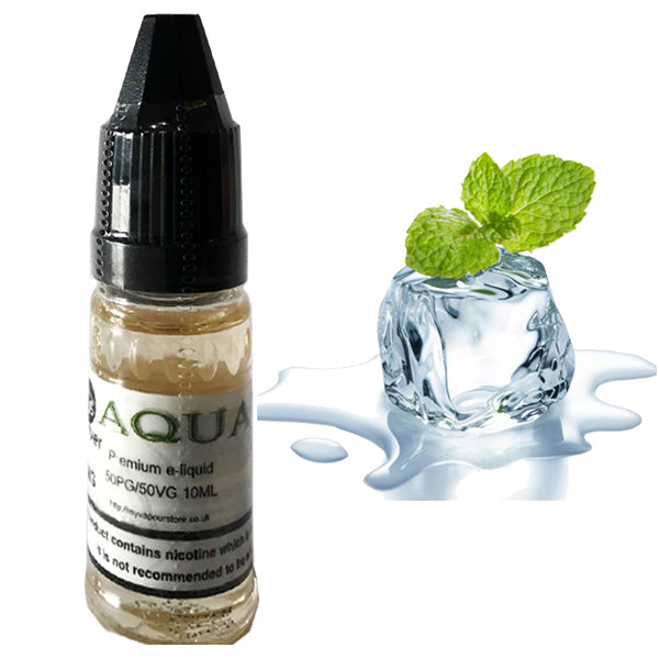 aqua liquids ice mint